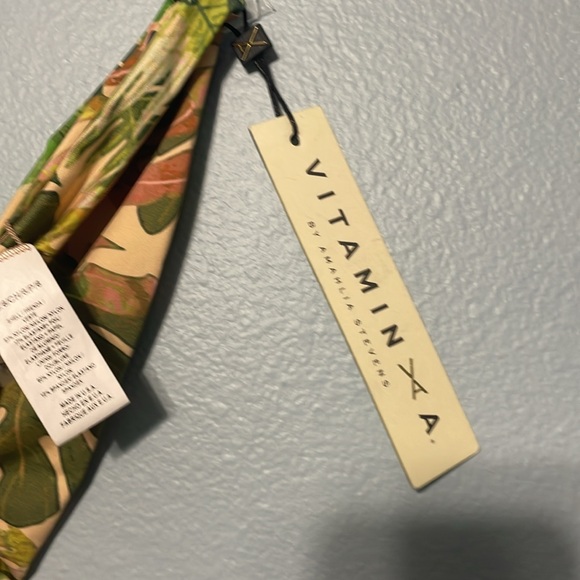 Vitamin A Tropical Print Bikini Bottom - Picture 3 of 5